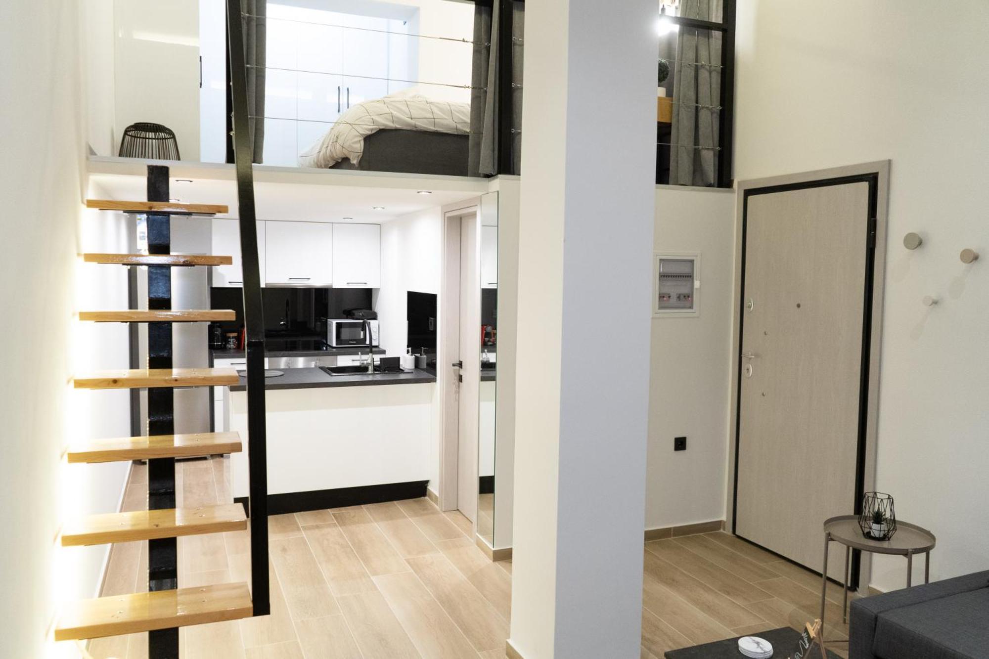Ferienwohnung Cozyloft 2 Patras Exterior foto